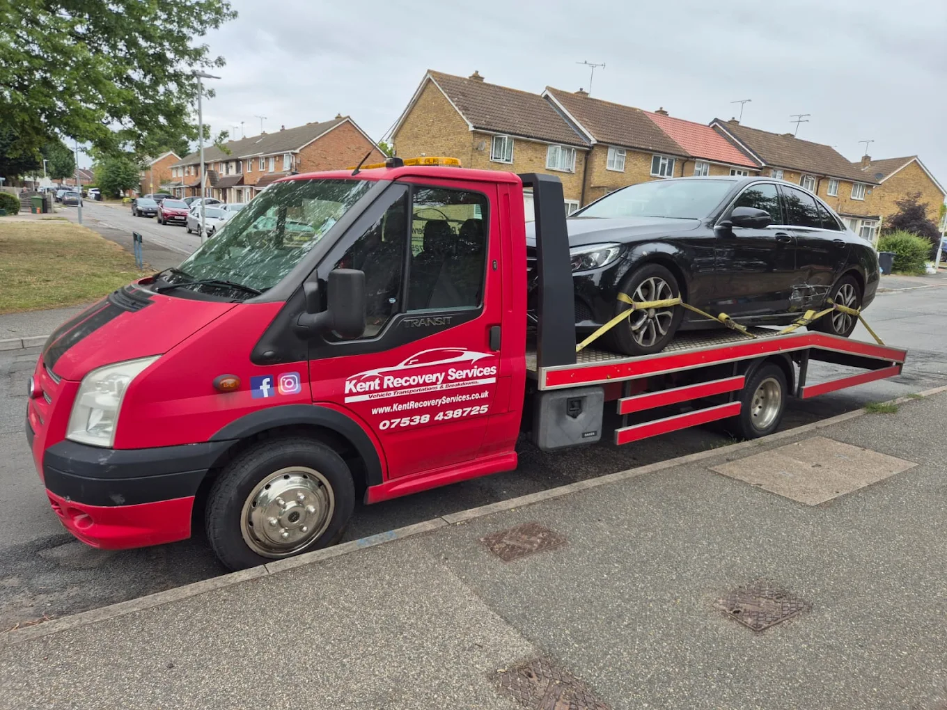 Kent Smart Repairs recovery flatbed